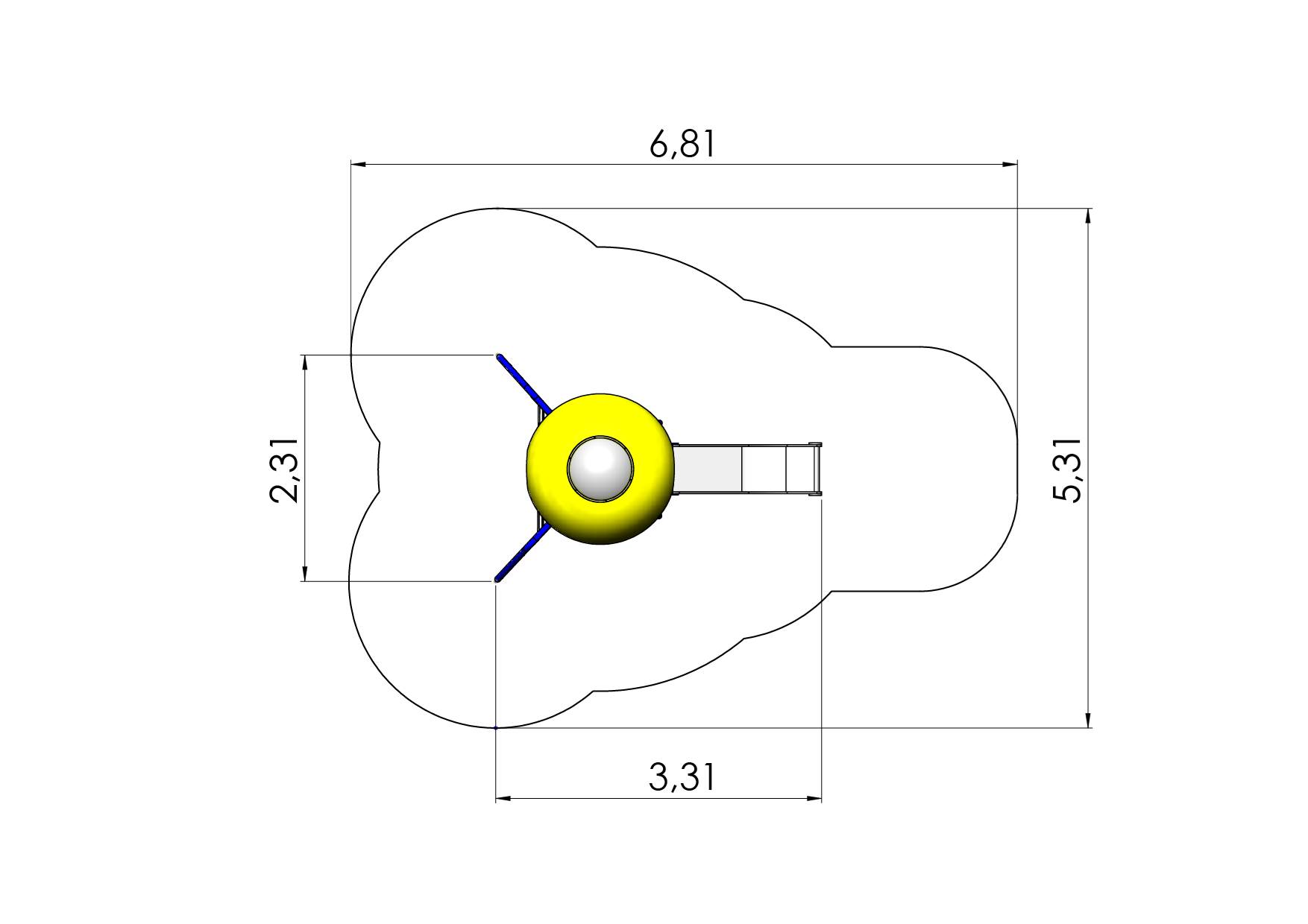 sputnik med rb - plan